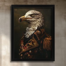 Anthropomorphe Möwe in