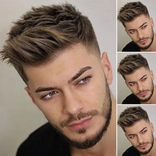 Herren Männer Echthaar