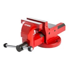 STIER Parallelschraubstock Schraubstock für Werkbank mit diversen Spannweiten