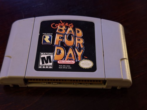 Conker bad fur day nintendo - conker's,