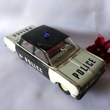 DDR Polizei Blechauto mit Schwungrad Ostalgie Ehri / ev 706(23)