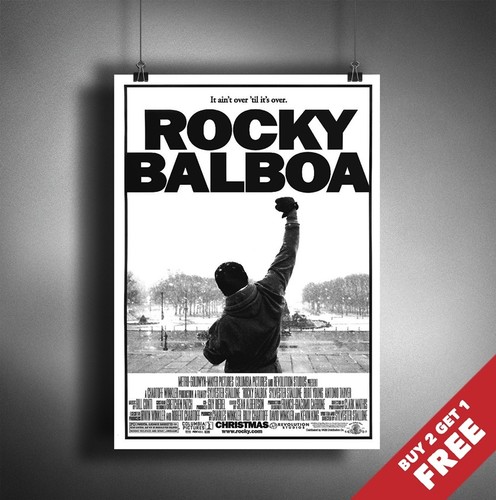 Rocky balboa poster - rocky, a3