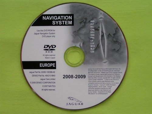 Dvd navigation jaguar - navigation,