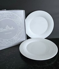 2 x Rosenthal Geometrica Teller 23cm weiß EDEKA Treueaktion Tischjuwelen