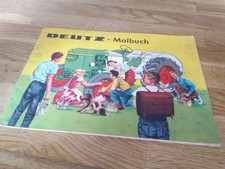 Deutz Malbuch Werbung Reklame Kein Prospekt