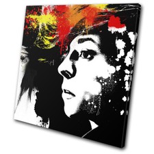 La Roux Singer Grunge Abstract