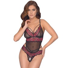 COTTELLI Spitzen String-Body S