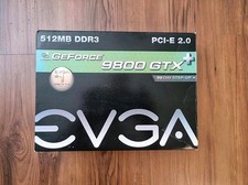 Nvidia GeForce 9800 GTX EVGA Grafikkarte + OVP *very rare*