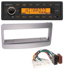 Continental 1DIN USB AUX MP3 Autoradio für Toyota Celica MR2 dunkelsilber