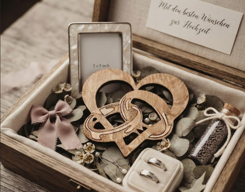 Hochzeitsgeschenk holz herz - hochzeitsgeschenk,
