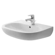 Duravit Waschbecken 55 x 43 cm, Waschtisch, Handwaschbecken Weiß, Bad