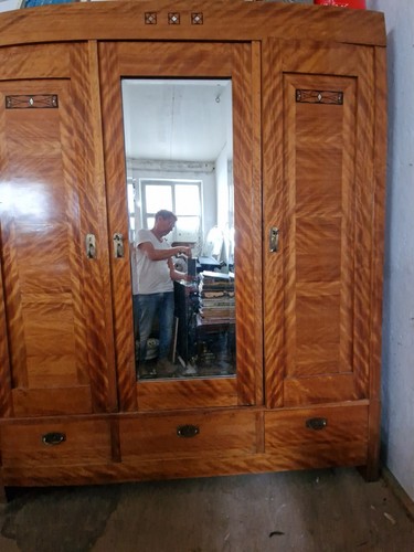 Antik jugendstil schrank - antik,
