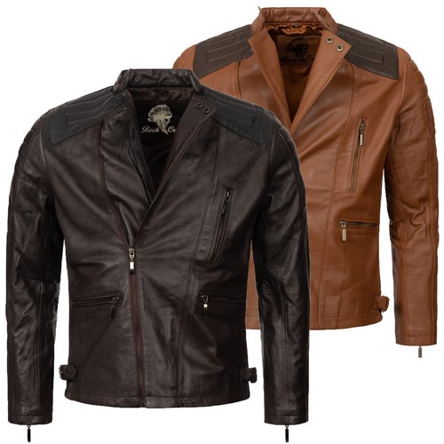 Lederjacke herren neu schwarz - herren,