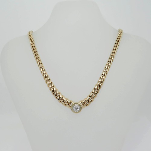 Collier kette panzerkette - kette, mit