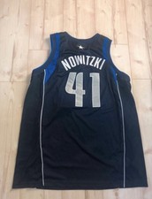 Champion Dallas Mavericks Trikot 41 Dirk Nowitzki Mavs NBA Blau Herren XXL