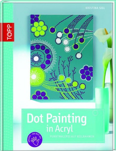 Dot painting acryl - painting,