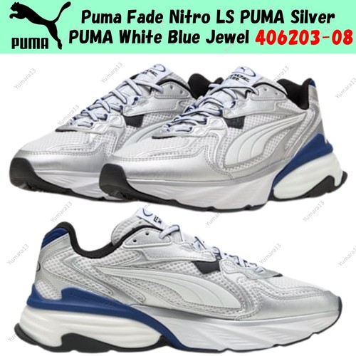 Puma fade nitro - ls, silver