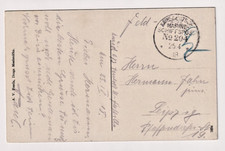 1918 Deutsches Reich Marine Schiffspost SMS No 204 U-Boot C 73, Flottille Pola
