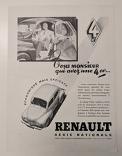 Pressewerbung Renault 4 PS