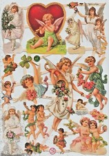 Glanzbilder Oblaten Engel EF