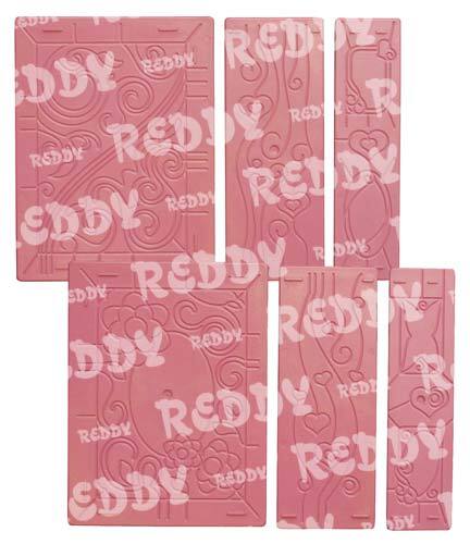 Reddycards prägeboard swirls - reddycards,