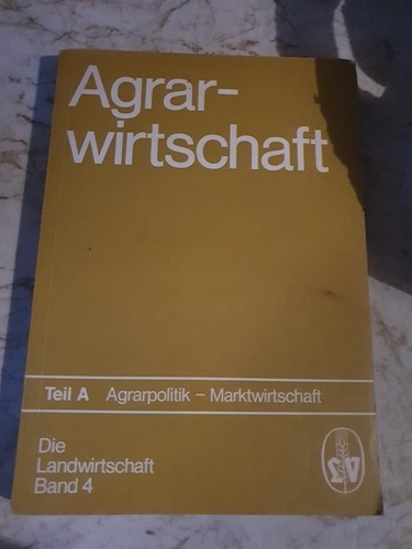 Agrarwirtschaft teil - agrarwirtschaft,