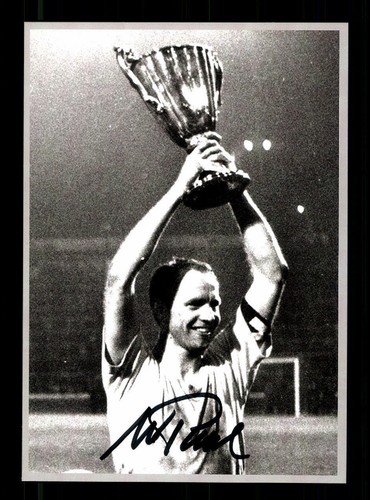 Wolfgang paul autogrammkarte - paul,