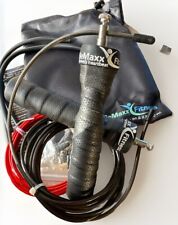 Springseil Speed Rope mit Trainings-eBook + Ersatzkabel | 2 verstellbare