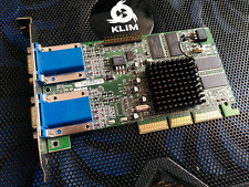 Vintage Grafikkarte MATROX Millenium G45+ MDHP16DB Video Card DUAL VGA 16MB