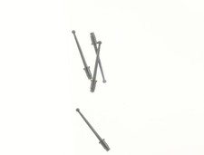 E1641 Fleischmann H0 194711 Ersatzteil 4x Rangiergriff Dampflok - bruen.