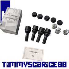 Satz (4 Stück) Original BMW Radschraubensicherung (M14x1,5) Schloss 36136762005