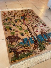 Wunderschöner Persischer Seidenteppich 120x80