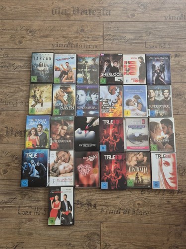 25x dvd filme - st., serien