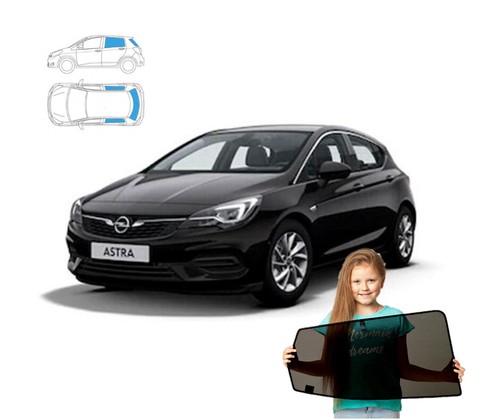 Sonnenschutz opel astra k - f.,