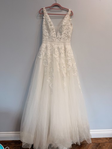 Brautkleid mit perlen - mit,
