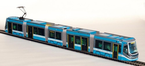 Straßenbahn modell škoda - straßenbahn,