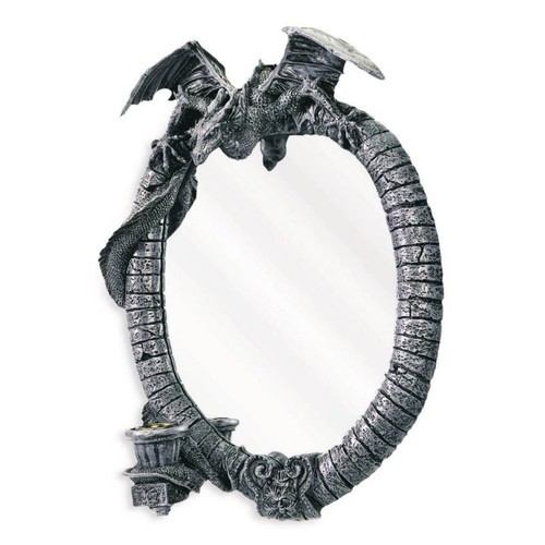 Ovaler spiegel von drache - von,