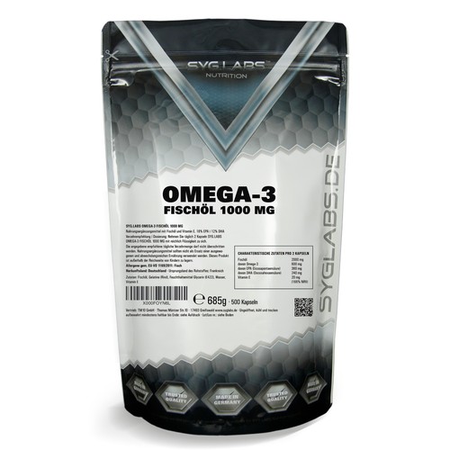 Omega fischöl 1000mg - fischöl,