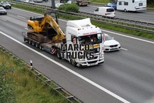 LKW Foto MAN TGX Plattformanhänger Ukraine weiß TRANS-AVTO-D CONVOI EXCEP #h2il