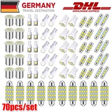 70 STÜCK Innenraumbeleuchtung Lampe Auto LED Licht SMD Birne Leselicht Lampe