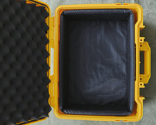 B&W Outdoor-Case, Type 50, gelb, Schaumstoffeinsatz | Outdoor Fotokoffer o.ä.