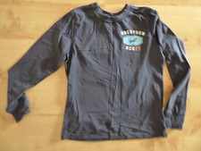 Langarmshirt von RocxyGen in Dunkelblau mit Druck, Gr. M