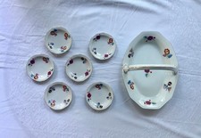 Art Deco Gebäck Schale mit 6