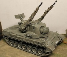 Maßstab 1:35 Tamiya Gepard oliv Bundeswehr gebaut und gealtert
