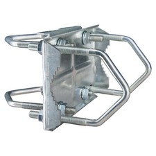 SAT Doppelkreuzschelle Mastschelle Rohrschelle Doppelschelle Mast Kreuzschelle