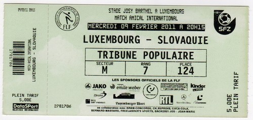 Ticket lsp luxemburg - ticket,