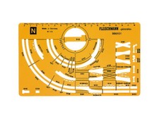 Fleischmann 995101 - Gleisplanschablone N - Spur N - NEU