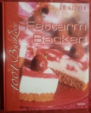 Backbuch Fettarm backen, Weltbild Verlag, unbenutzt 