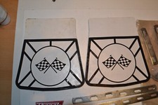 Universal Schmutzfänger Spritzschutz weiß Sehr Coole Optik !!!