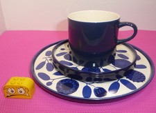 Melitta  Stockholm   blau  Gedeck 3 teilig